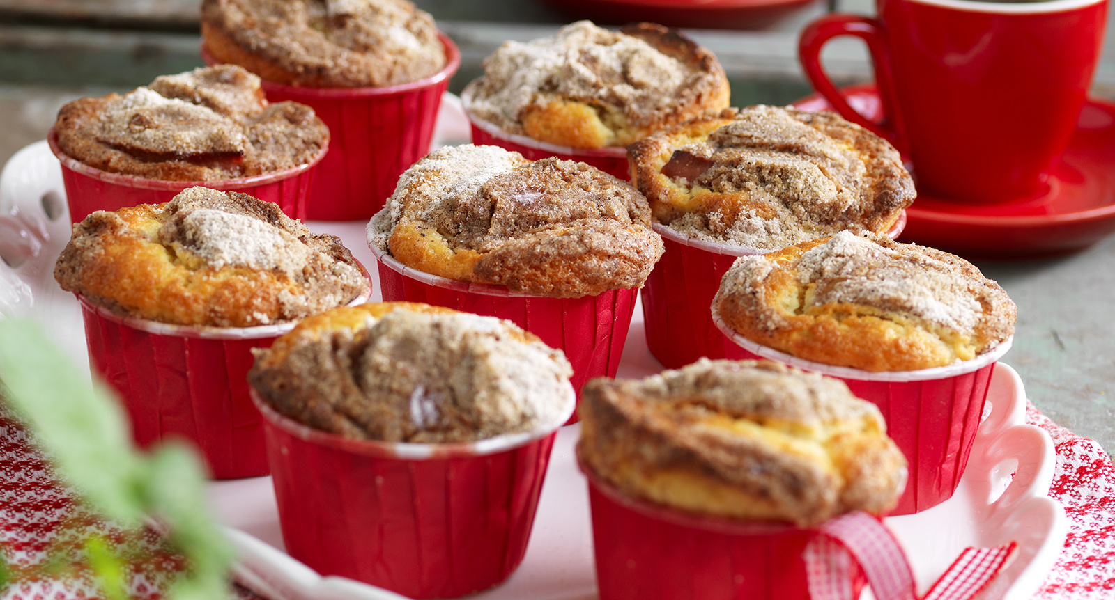 Äppelmuffins med kanel