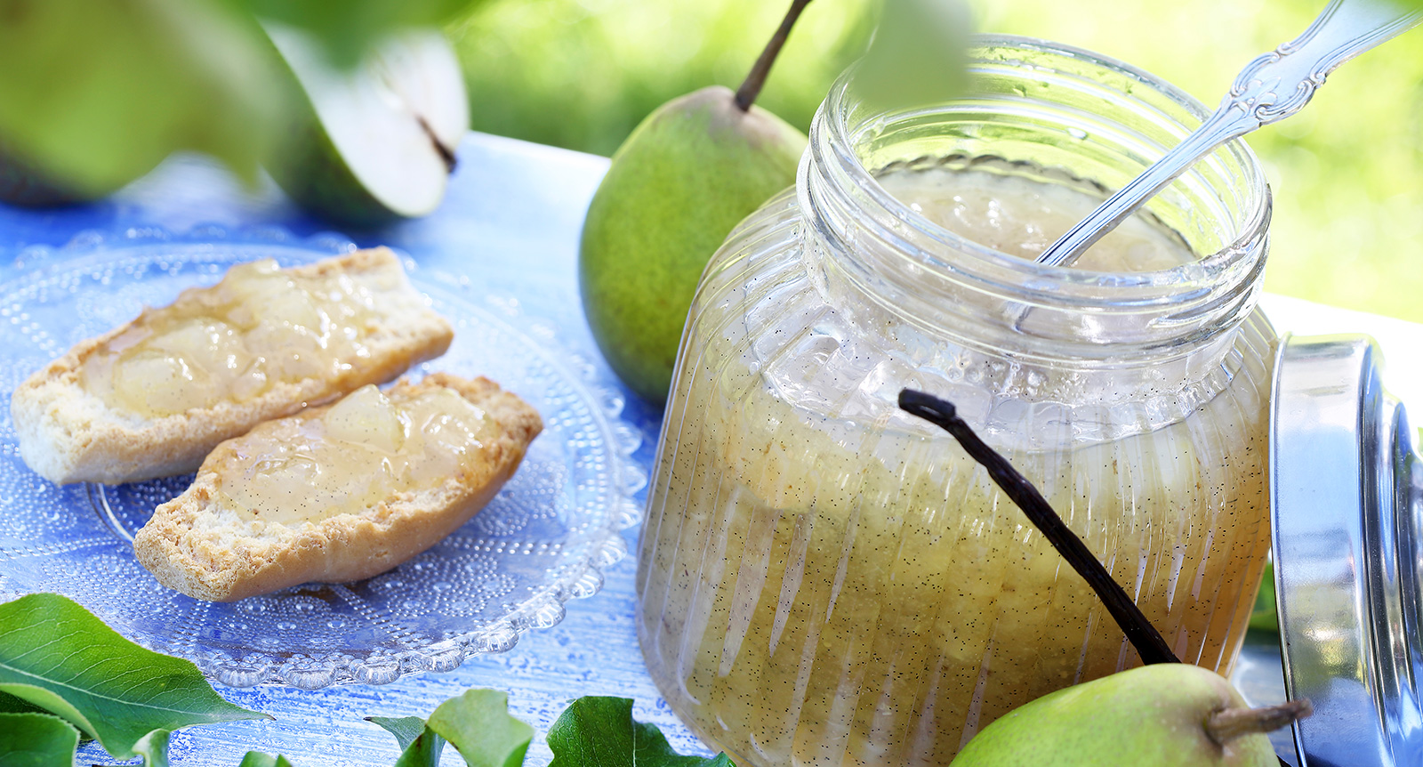 Päronmarmelad med vanilj