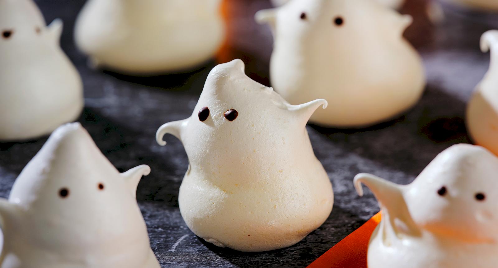 Spökmaränger på 3 ingredienser