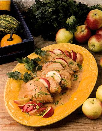 Ciderbräserad kycklingfilé