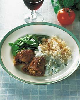 Kycklinglårfiléer med tomatpesto