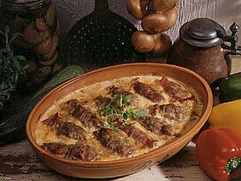 Schweizerrullar med skinka