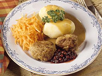 Hemlagade köttbullar med sås