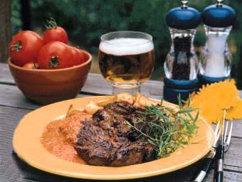 Grillskiva Texas med salsa