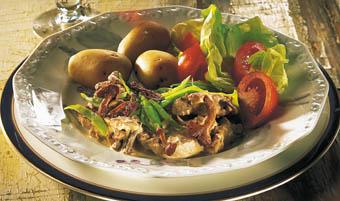 Täppans fläskfilé i panna