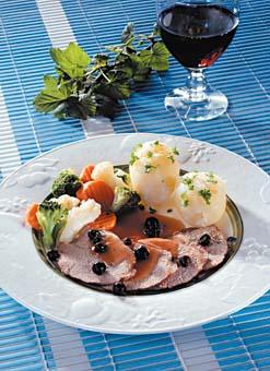 Vinbärsstek i skördetid