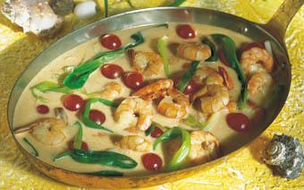 Jätteräkor i kokoscurry