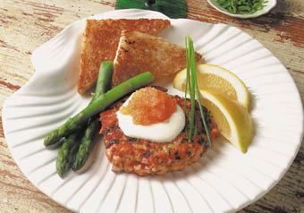 Lätthalstrad laxtartar