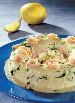 Fiskfärsring med räkor