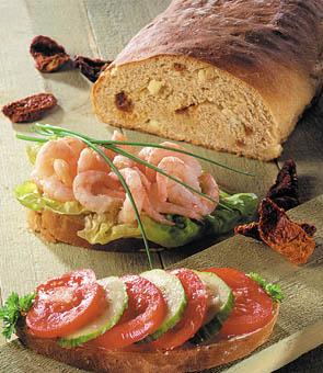 Bröd med inbakat pålägg