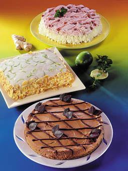 Ingefärstårta med lingongrädde