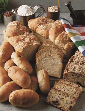 Rågbullar med frukt