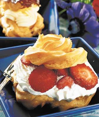 Petits choux-bakelse