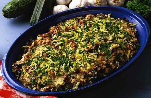 Squashgratäng med Gremolata