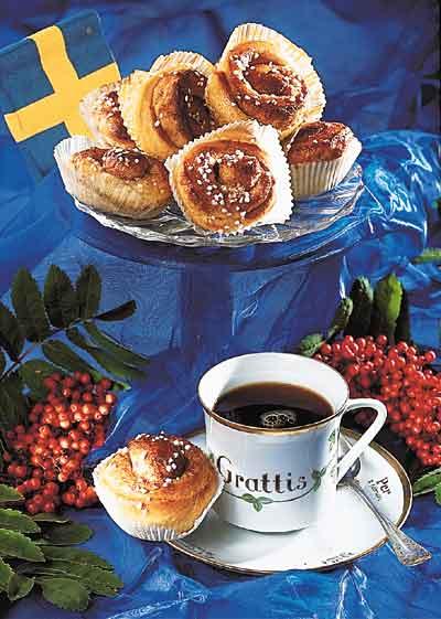 Kanel- och kardemummabullar