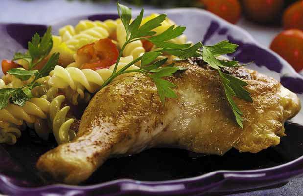 Fyllda kycklingklubbor