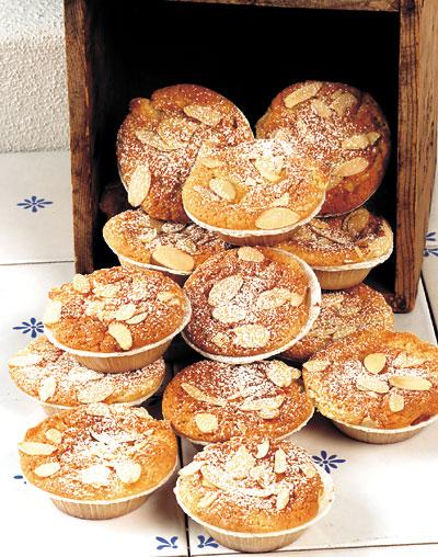 Lättbakade mazarinmuffins I