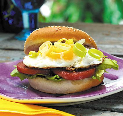 Faluburgare med currysting