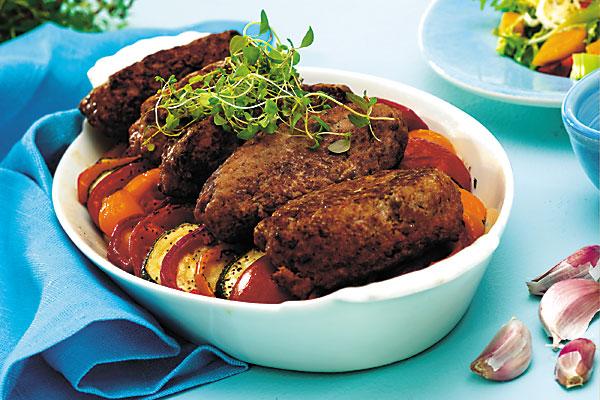 Sommargratäng med italienska rullader