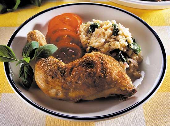 Rimmade kycklingklubbor