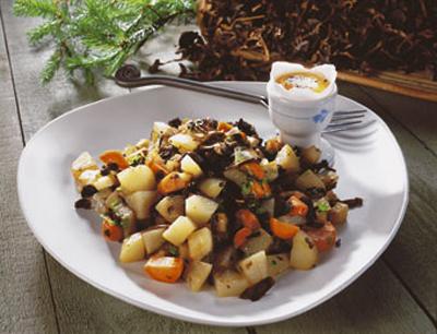 Svamppytt med rotsaker