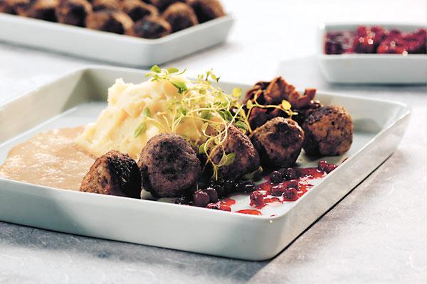 Malins småländska älgköttbullar