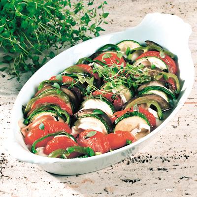 Ost- och grönsakslasagne