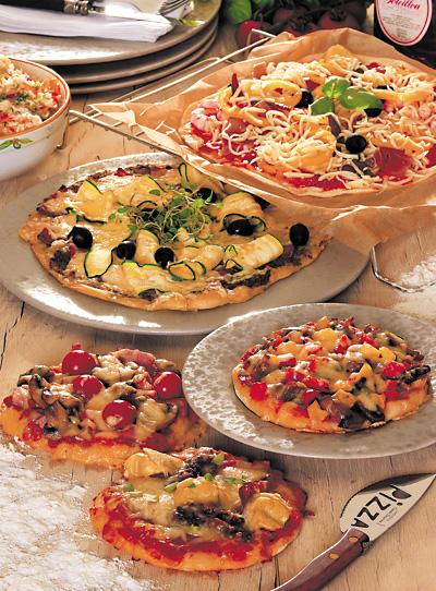 Vegetarisk pizza I