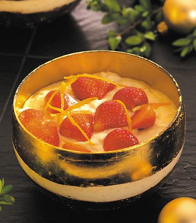 Ris à la Malta med jordgubbar