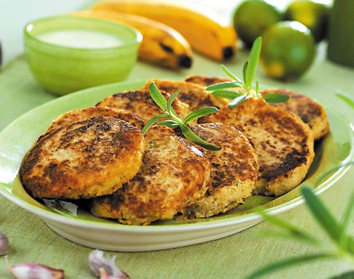 Potatisbiffar med kyckling