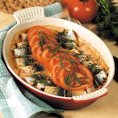 Strömmingsrullar med ansjovis