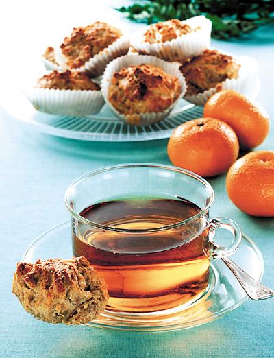 Tid för te med ädla muffins