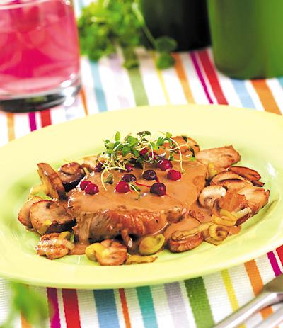 Kotlett med viltsmak