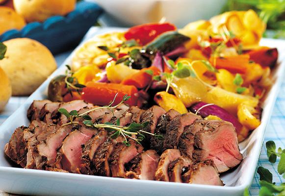 Örtmarinerad fläskfilé