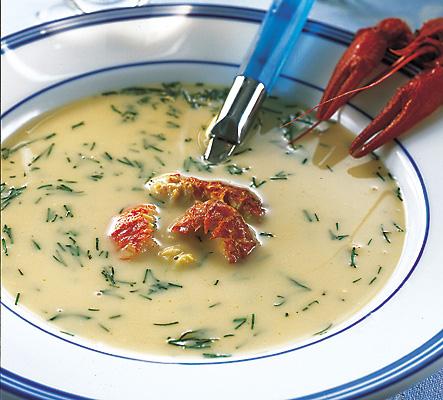 Kräftsoppa från Läen