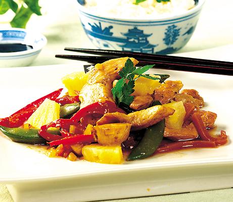 Kinesisk kycklinggryta