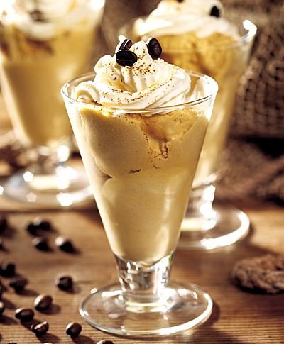 Irish coffee-parfait