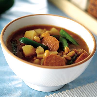 Texmex-soppa med chorizo