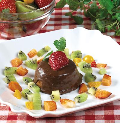 Les Trois Roses-Chokladmuffins