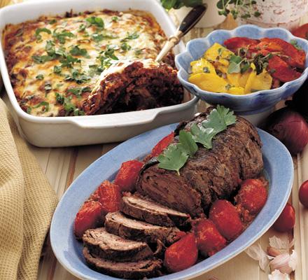 Örtmarinerad paprika