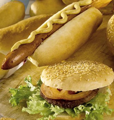 Korv- och hamburgerbröd