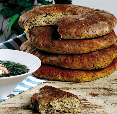 Nässelbröd med kummin