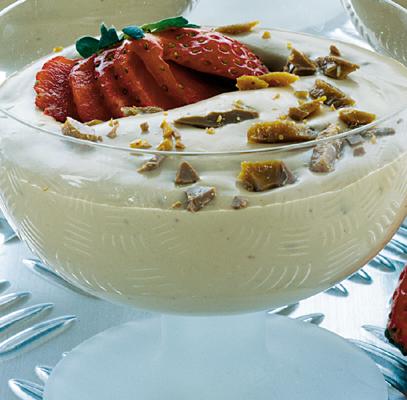 Chokladmousse med dajm