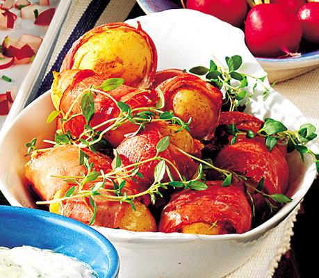 Skinklindad färskpotatis