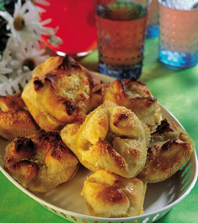 Vetebullar med lime och kokos