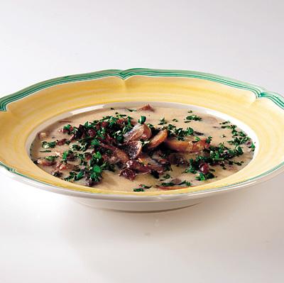 Svampsoppa på blandad svamp