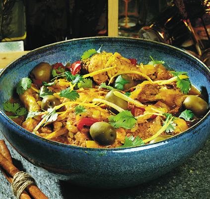 Kycklinggryta från Marrakesch