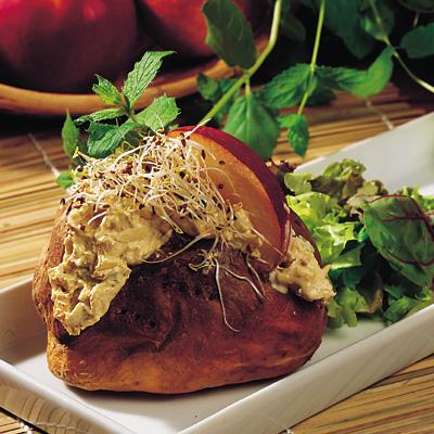 Fylld potatis med kyckling