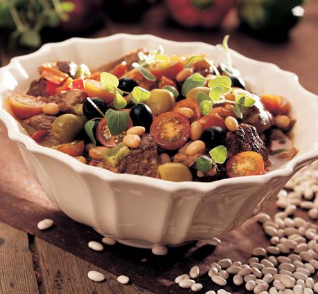 Kött- och böngryta