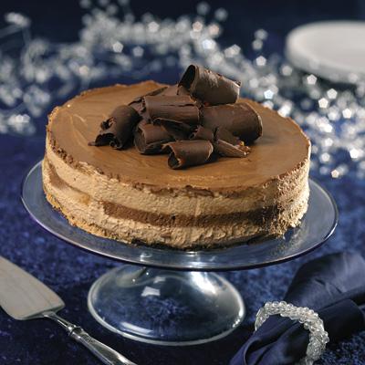 NYÅRSTÅRTA med chokladmousse